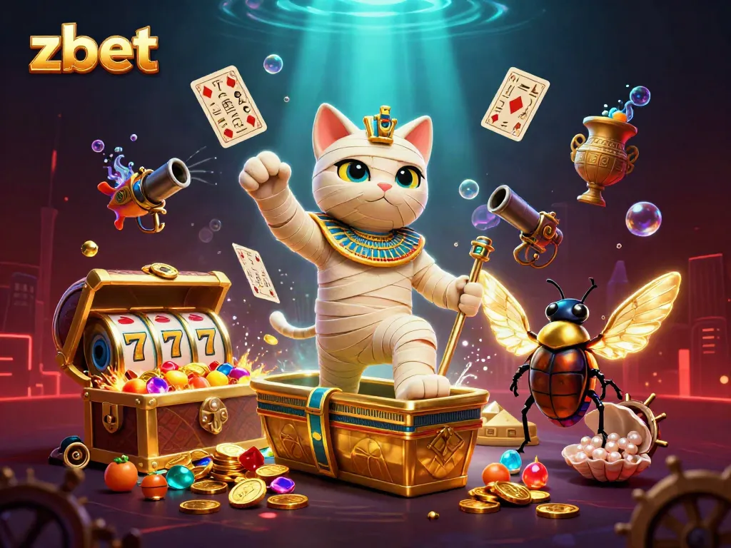 Experience thrilling gameplay at zbet with Egyptian-themed casino action and vibrant game elements.