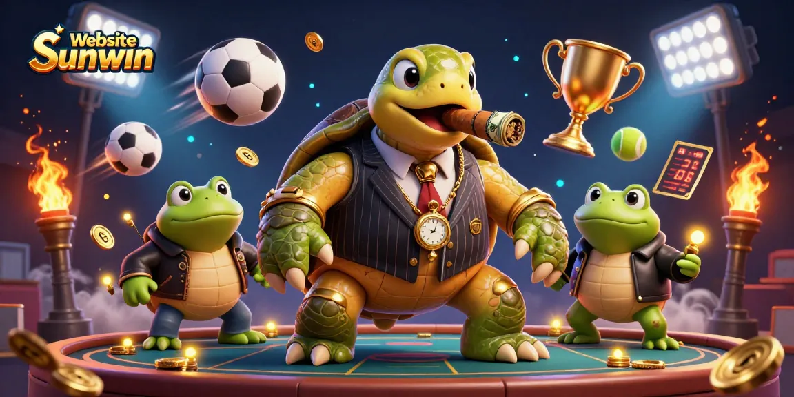 Engage in exciting games at Website Sunwin with vibrant sports-themed casino elements.